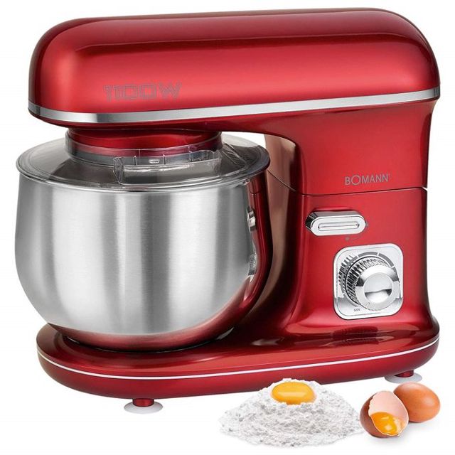 Bomann pétrin KM 6030 CB 5L 1100W red