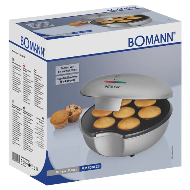 Bomann Machine à muffins 900W Mm 5020 Cb
