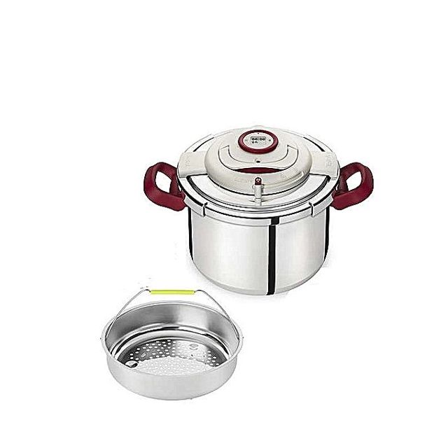 Seb cocotte autocuiseur 8L Clipso Plus Précision
