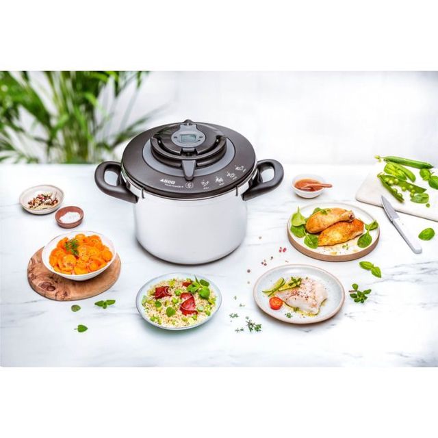 Seb cocotte Nutricook+ 8L autocuiseur 4 Programmes