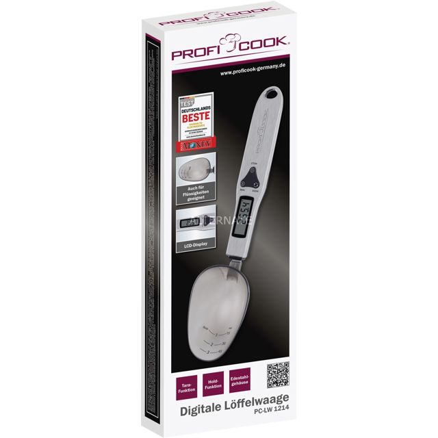 Proficook PC-LW 1214 Balance cuillère , balance de cuisine