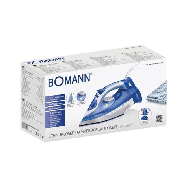Bomann DB 6006 CB Fer à Repasser à Vapeur