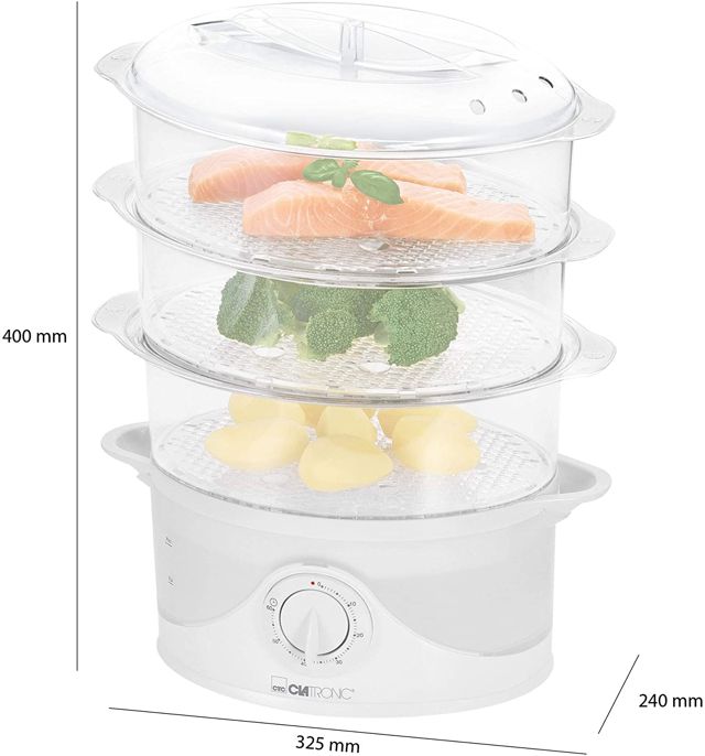 Clatronic Riz-Rice Cuiseur Vapeur DG 3665