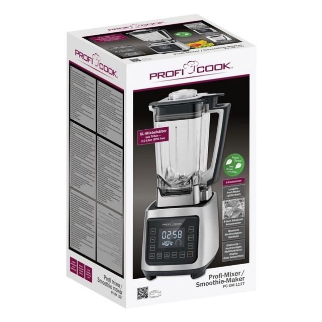Proficook Professionnel Blender 2000W PC-UM1127