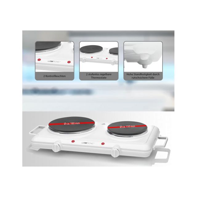 Bomann Plaque De Cuisson 2500W DKP 5028 Cb
