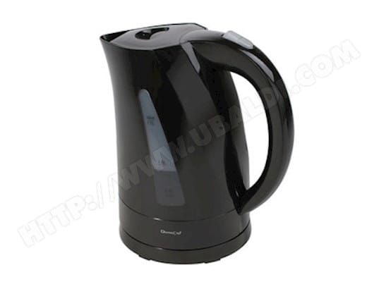 DOMOCLIP - Bouilloire sans fil noire 1,7 L DOM298N