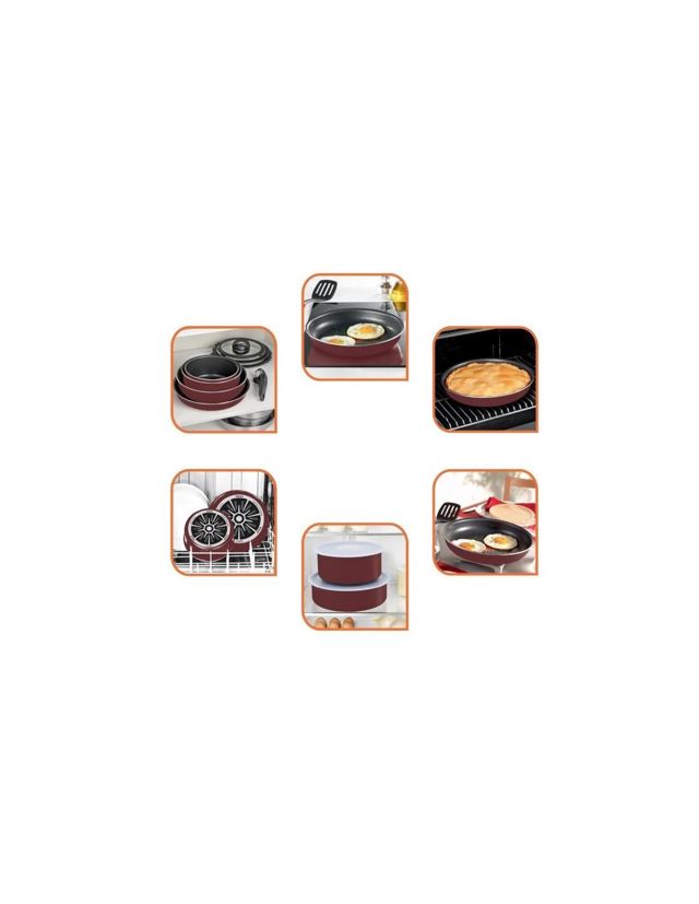 Tefal 10 Pieces Ingenio Essential , 10 Pieces L2079602