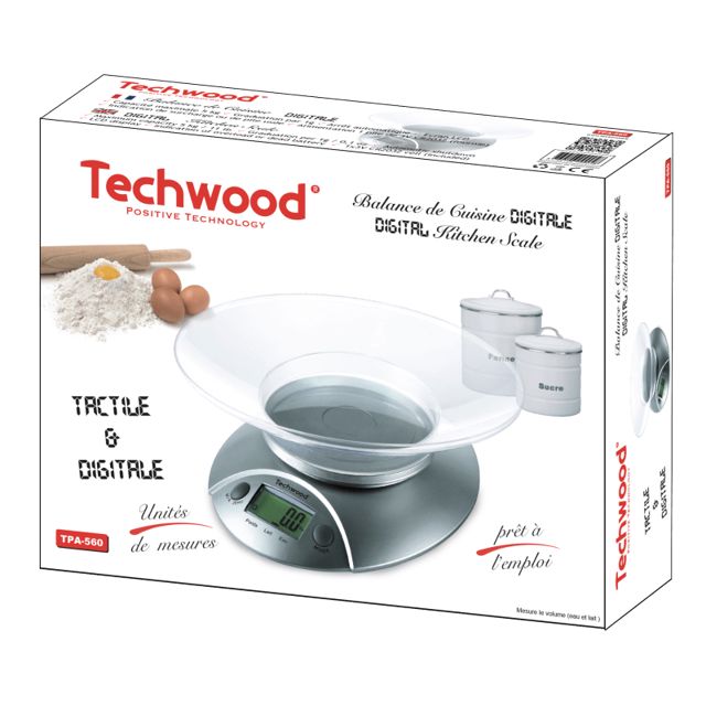 Techwood balance de cuisine TPA-560