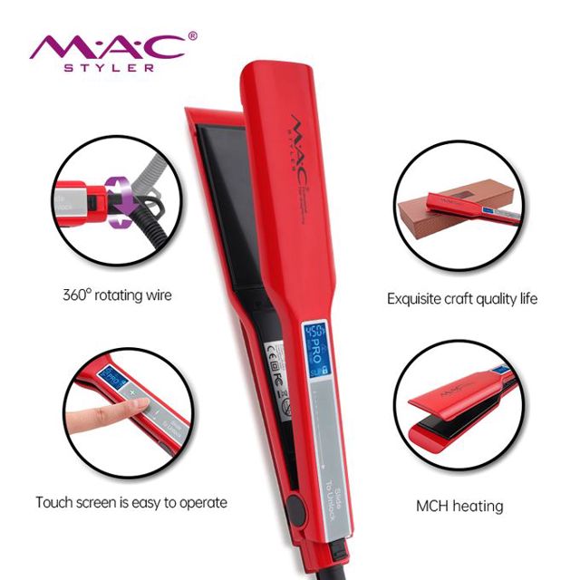 Mac Styler  Lisseur 450F Mc-2028 Rouge