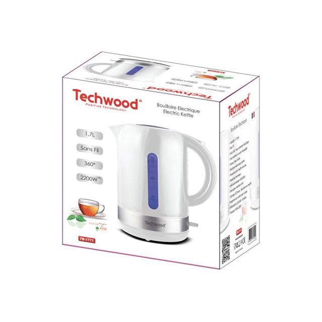 Techwood Bouilloire Electrique TB-1771