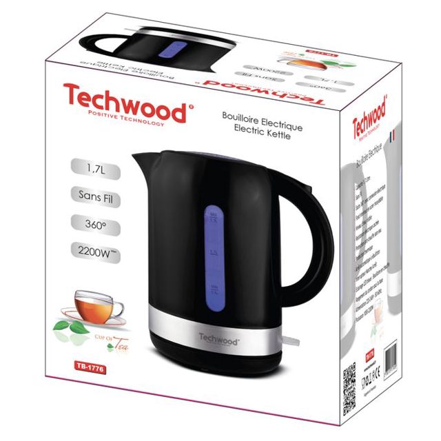 Techwood Bouilloire Electrique TB-1776 1.7 L