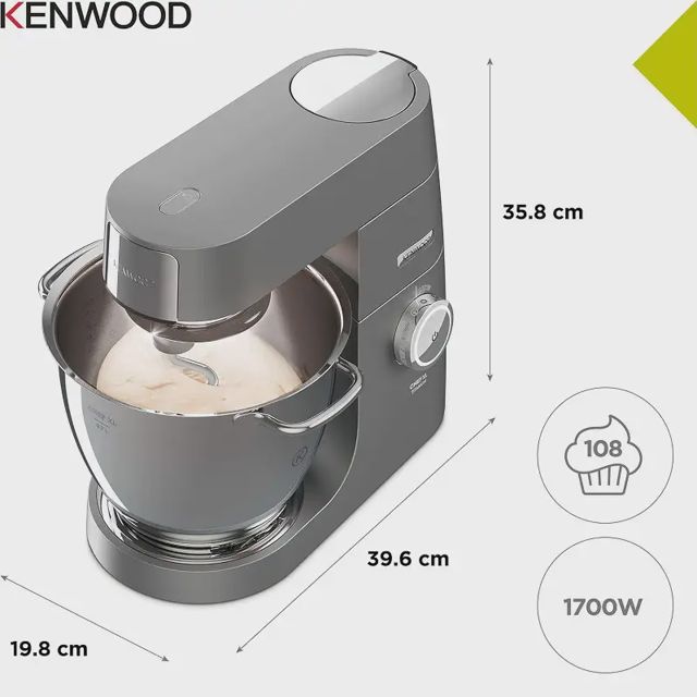 Kenwood pétrin chef xl titanium 6.7L 1700W KVL8300S
