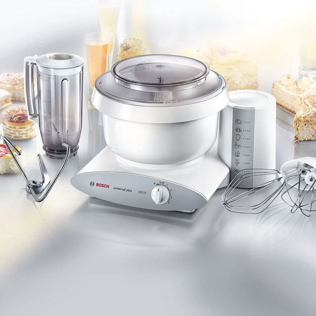 Bosch Robot Pétrin 800 W Blanc MUM6N11