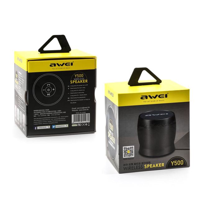 Awei Y500 Mini haut-parleur Bluetooth 3D