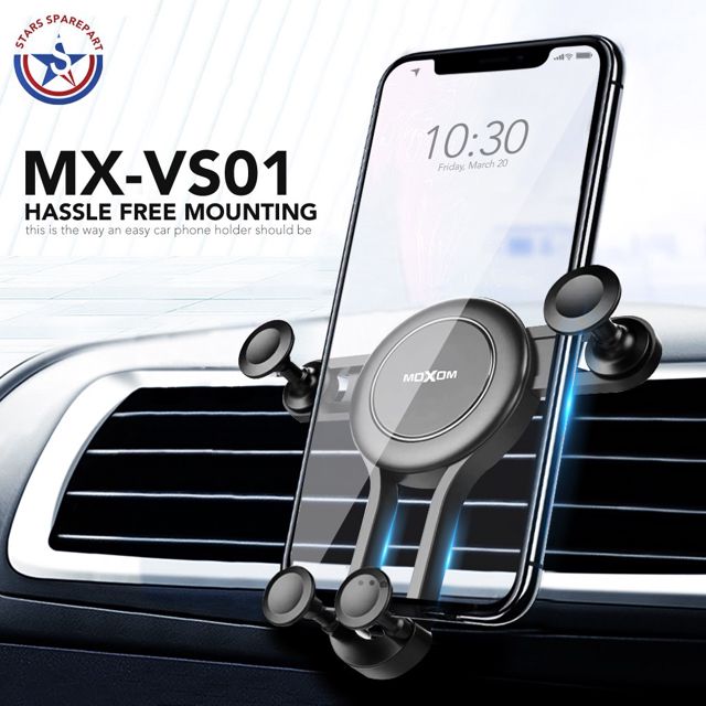 MOXOM Support voiture Double Grip MX-VS01