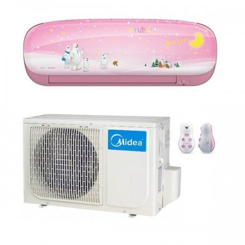 Midea Kids Star Climatiseur 12000 BTU 12HRFN1 (SP) Rose