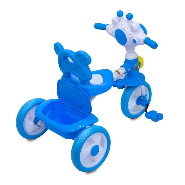 Happy Day Bébé Tricycle Motif la Vache pour 2-6 Ans