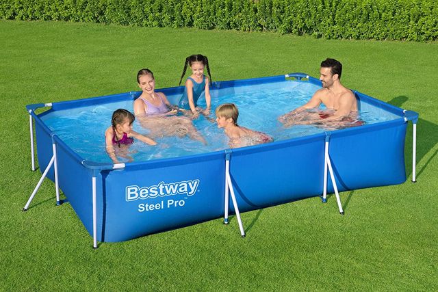 Bestway 56411 Piscine 300x201x66cm avec pompe