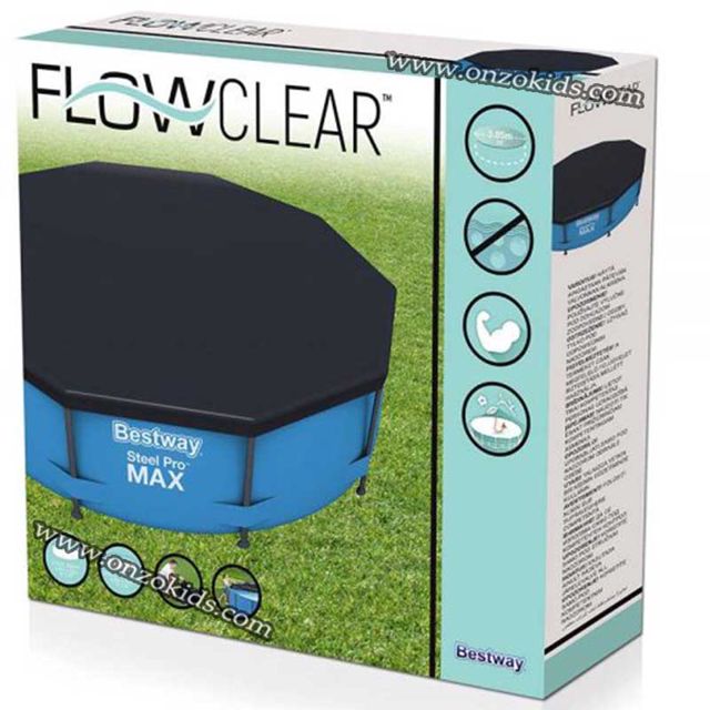 Bestway couvercle de piscine 305x10cm 58036
