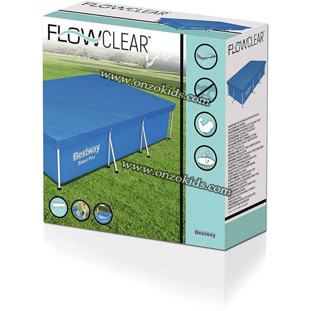 Bestway Couverture de piscine, 3.04x2.05m REF 58106