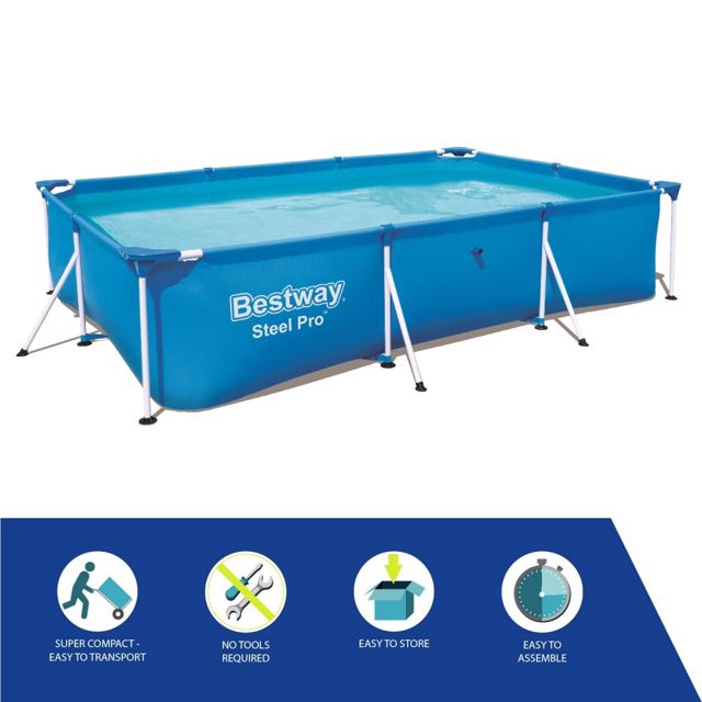 bestway piscine steel pro 300x201x66cm 56404