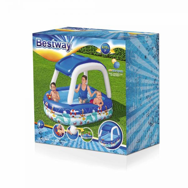 Bestway piscine (2,13x1,55x1,32)m ref54370