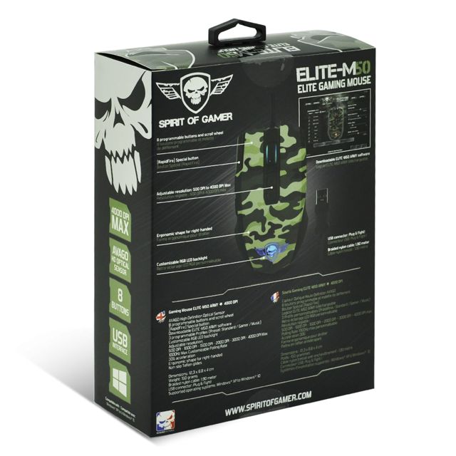 Souris Spirit of Gamer Elite M50