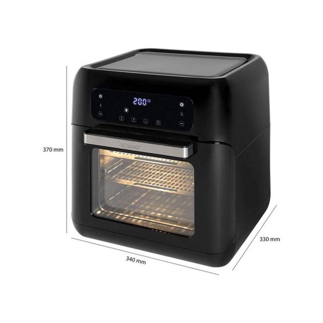 Bomann friteuse sans huile à air chaud 11L FR 6031 H CB