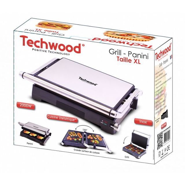 Panineuse Techwood Grill Panini TGD-2000