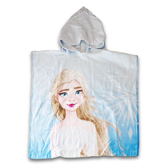 Serviette de Bain Frozen avec Chapeau Bébé