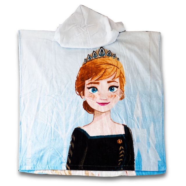 Serviette de Bain Frozen avec Chapeau Bébé