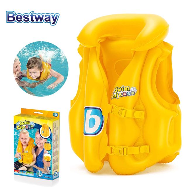 Bestway Gilet de natation gonflable 32034