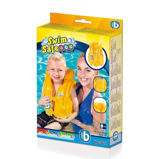 Bestway Gilet de natation gonflable 32034