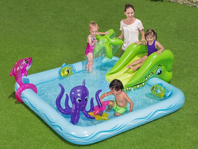 Bestway Piscine Aire de jeux 239 x 206 x 86 cm- 53052