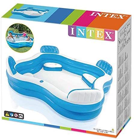 intex piscine gonflable familial 229x229x66cm 56475NP