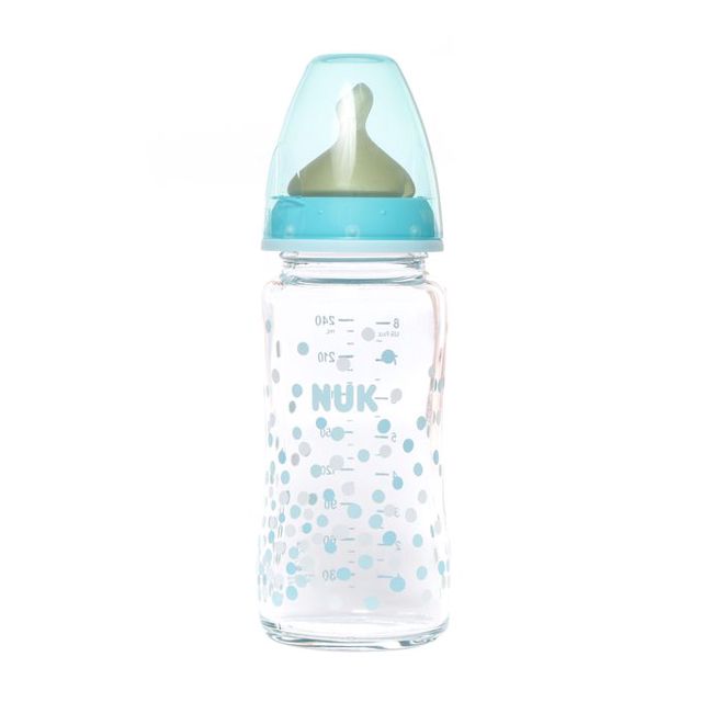 Nuk Biberon Col Large First Choice En Verre 240 ML