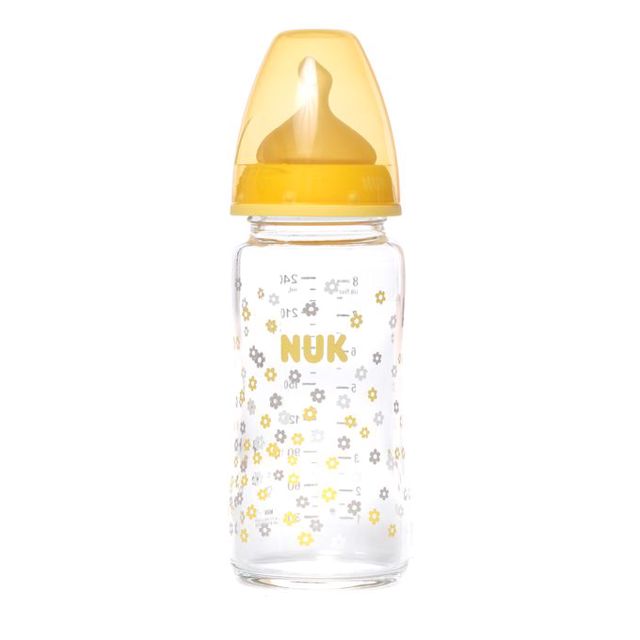 Nuk Biberon Col Large First Choice En Verre - 240 Ml