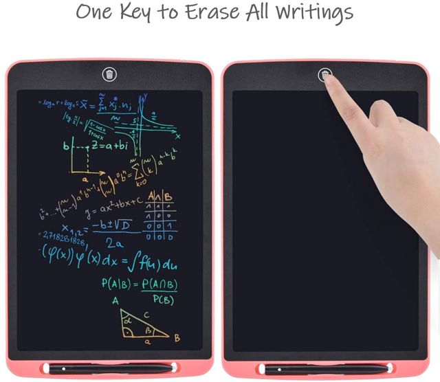 Tablette d'écriture colorée à panneau LCD