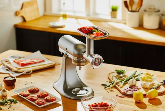 kitchenaid hachoir d'aliments en métal 5KSMMGA