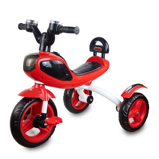 Tricycle /Enfants Vélo pour 2-6 Ans Rouge