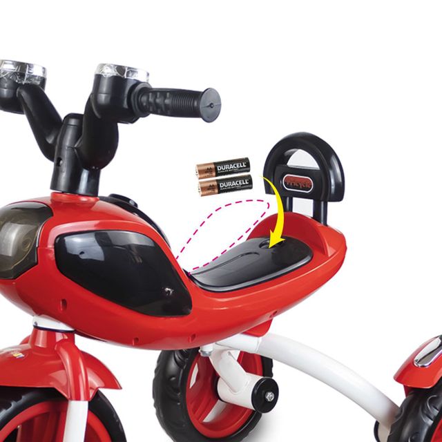 Tricycle /Enfants Vélo pour 2-6 Ans Rouge