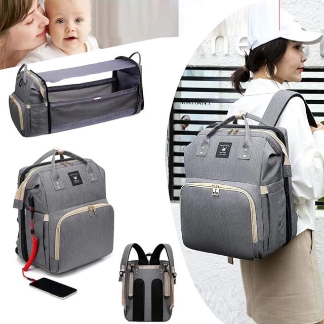 Sac à couches pour bébé détachable et pliable