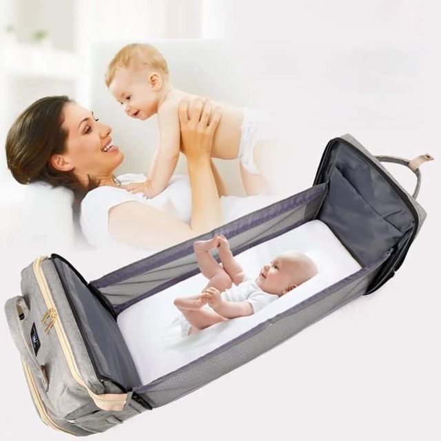 Sac à couches pour bébé détachable et pliable