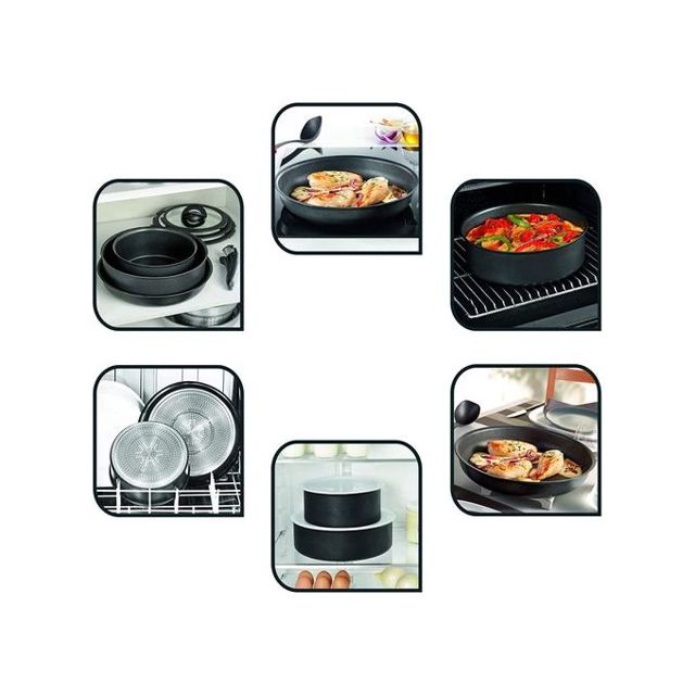 Tefal Set De Cuisine Ingenio Essential10 Pièces L2009802