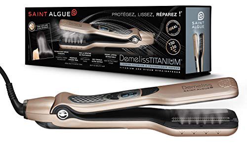 Demeliss Titanium   Lisseur a vapeur  Doré