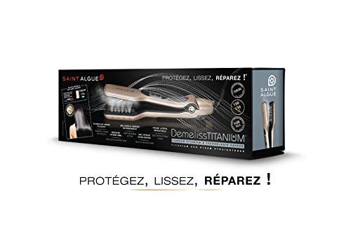 Demeliss Titanium   Lisseur a vapeur  Doré